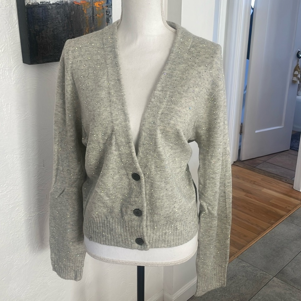 J Crew rhinestone cardigan BNWT. 
#3